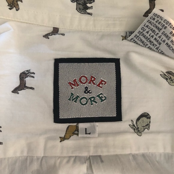 Animal Print Men’s Shirt - Picture 7 of 8